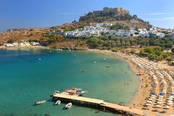 Cristelia Seafront & Pool Villa Lakhania Dış mekan fotoğraf