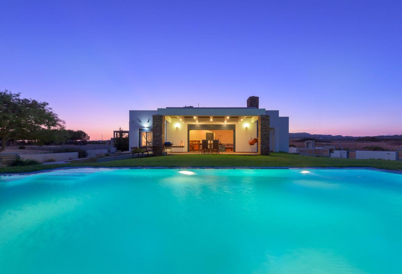 Cristelia Seafront & Pool Villa Lakhania Dış mekan fotoğraf